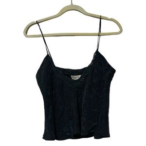 Vintage Black Camisole Top